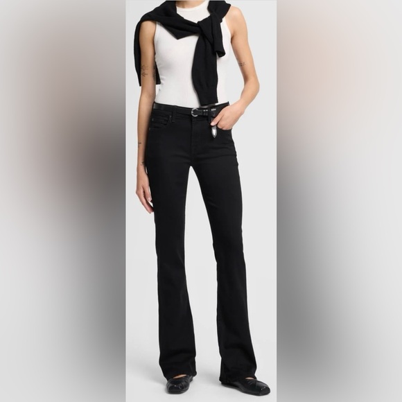 SEVEN FOR ALL MANKIND 7FAM Kimmie Sexy & Curvy Bootcut Jeans Contoured Waist NWT - Picture 2 of 12